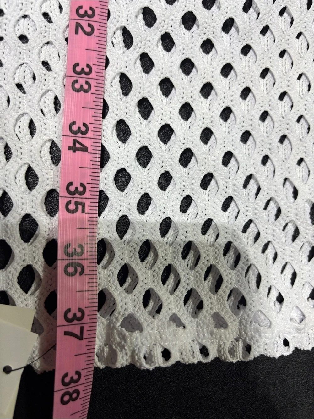 Kiwi & Punch Crocheted v-neck,butterfly short sleeve,side slit hem,oversized
